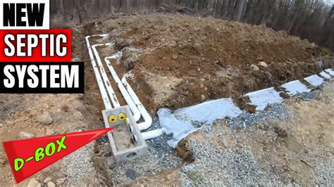 how to install a distribution box septic|installing a septic distribution box.